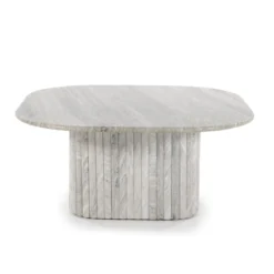 Salontafel marmer latjes - By-Boo Dorique