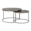 Salontafel set goud geborsteld - Richmond Interiors Tulum