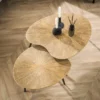 Salontafel set niervormig goud - Giani Ray Metal