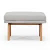 Scandinavische hocker met eiken - Lavis Egsmark