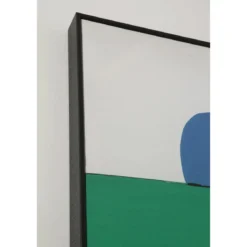 Schilderij groene tinten - Kare Design Abstract Shapes Green