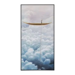 Schilderij wolken en boot - Kare Design Cloud Boat