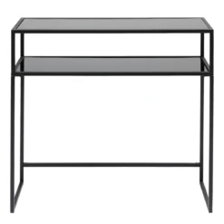 Sidetable van staal met glas - Kare Design Loft