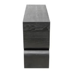 Sidetable zwart hout - Kare Design Curve Black