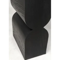 Sidetable zwart hout - Kare Design Curve Black