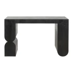 Sidetable zwart hout - Kare Design Curve Black