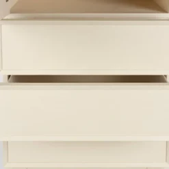 Smalle design wandkast beige - Zuiver June