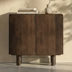 Smal retro dressoir mangohout - Bodio Memphis