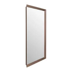 Spiegel met bruine lijst - Kare Design Arezzo Coffee