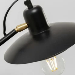Staande leeslamp zwart retro design - Kare Design Speaker Duo