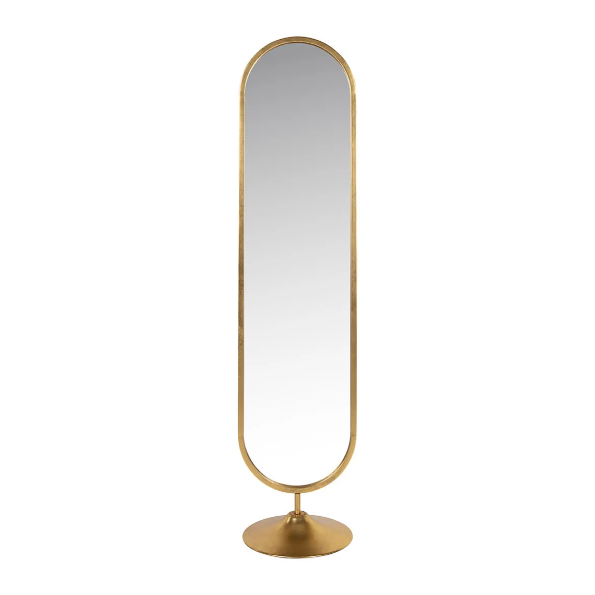 Staande spiegel goud ovaal - Richmond Interiors Moya