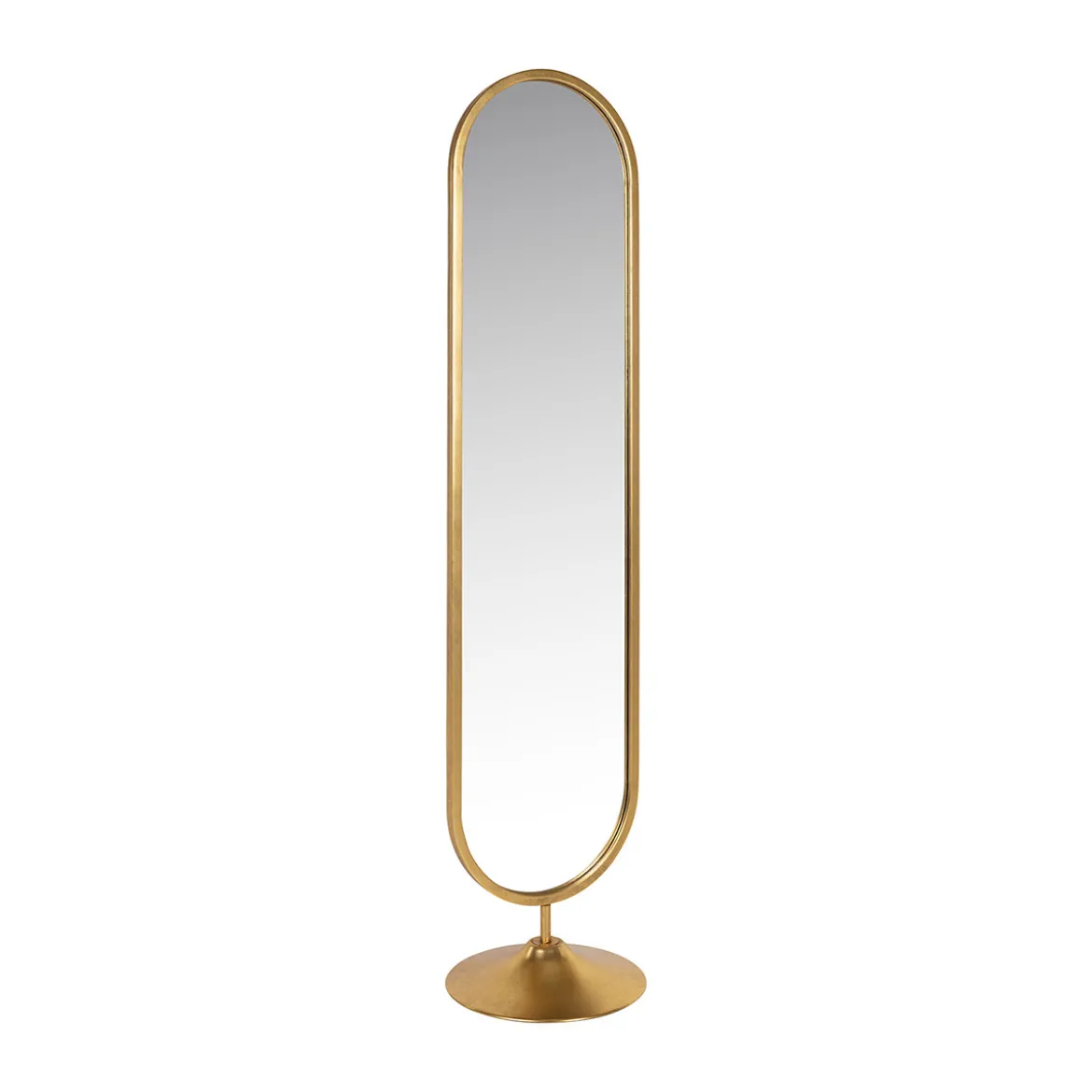 Staande spiegel goud ovaal - Richmond Interiors Moya