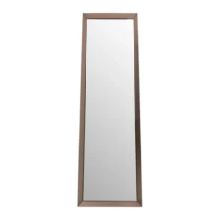 Staande spiegel taupe bruine rand - Kare Design Arezzo Coffee