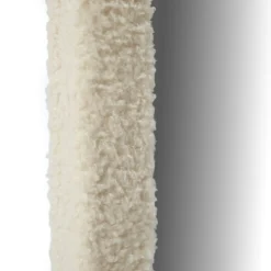 Staande spiegel teddy stof creme wit - Bodio Pulpo