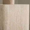 Stijlvolle bijzettafel beige - Lavis Klirou