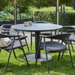 Stoffen eetstoel voor buiten - Brafab Boi
