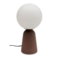 Tafellamp met matglas bol - Kare Design Bollie