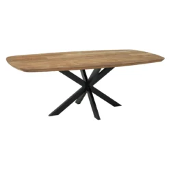 Teak eettafel deens ovaal - DTP Home Evo