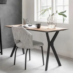 Teakhouten bureau - DTP Home Metropole