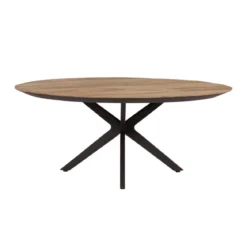 Teakhouten salontafel rond - DTP Home Metropole