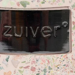 Terrazzo bijzettafel rond - Zuiver Victoria