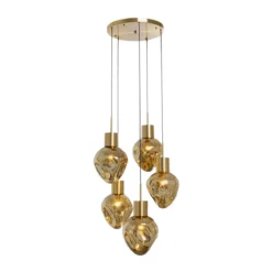 Trapse hanglamp gedeukt glas - Kare Design Supernova Dough
