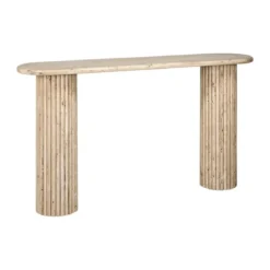 Travertin wandtafel Griekse pilaren - Richmond Interiors La Cantera
