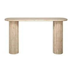 Travertin wandtafel Griekse pilaren - Richmond Interiors La Cantera