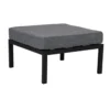 Tuin hocker met all-weather kussen - Brafab Weldon