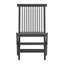 Tuinstoel zwart teak - Lavis Kenya