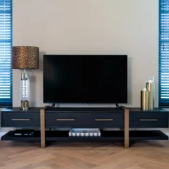 TV-dressoir donker hout - Richmond Interiors Cambon