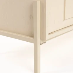 Tv-meubel beige hout met patroon - Zuiver Faces