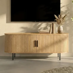 TV meubel eiken 120 cm - Bodio Sway