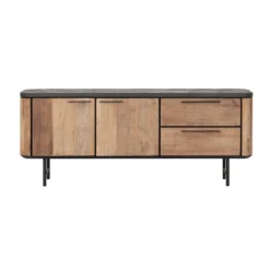 Tv-meubel teak hout met mortex - DTP Home Soho