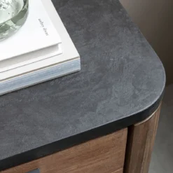 Tv-meubel teak hout met mortex - DTP Home Soho