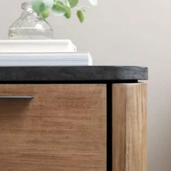 Tv-meubel teak hout met mortex - DTP Home Soho