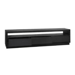 TV-meubel zwart eiken - Richmond Interiors Oakura