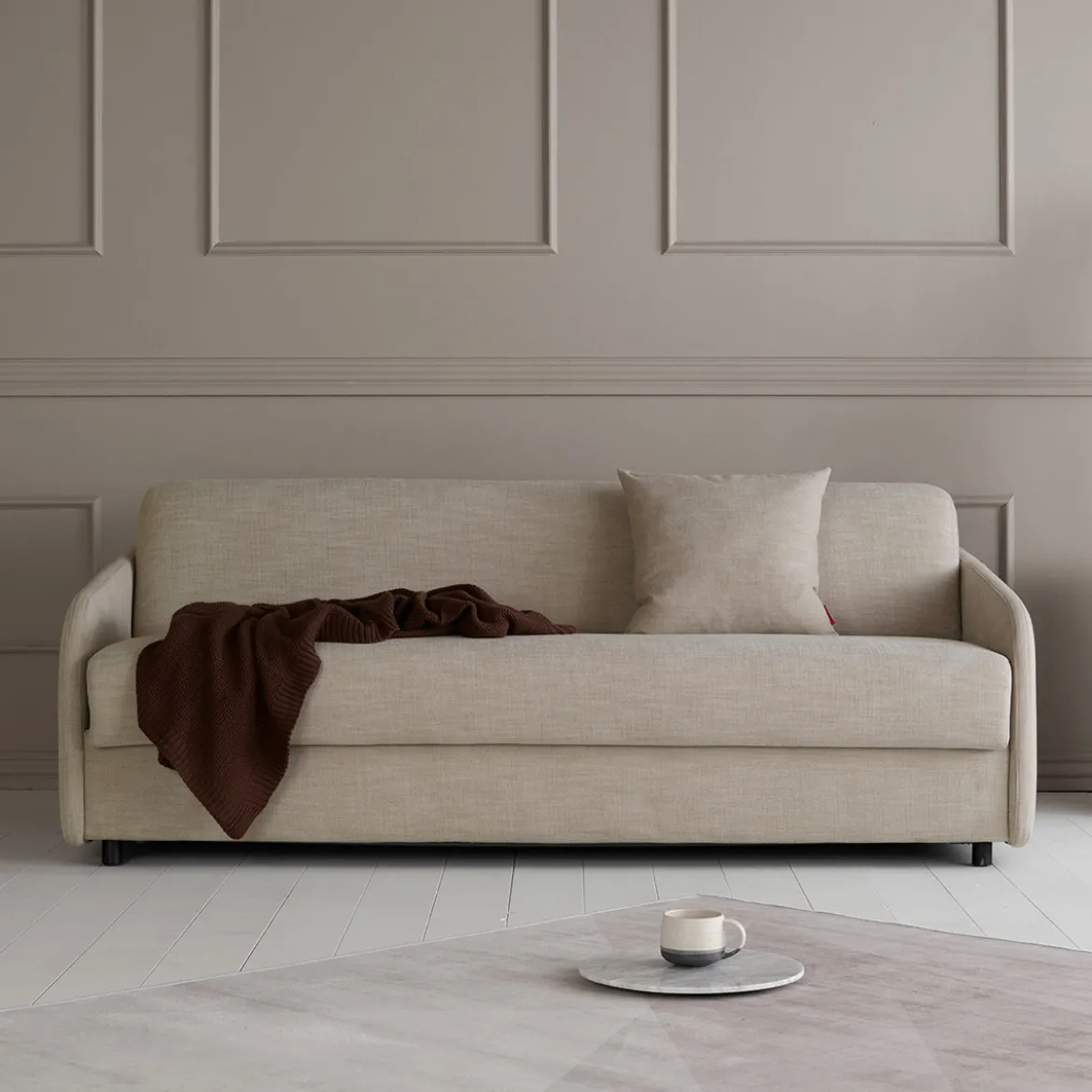 Uitklapbare slaapbank met pocket-spring matras - Innovation Living Eivor 140