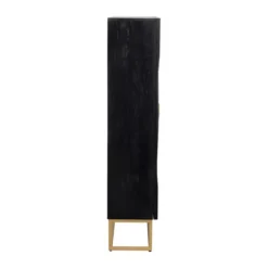 Unieke kast zwart hout met goud - Kare Design Madeira Dark