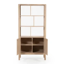 Vakkenkast licht eiken hout - Eleonora Harvey