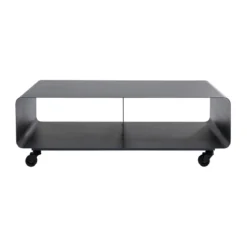Verrijdbaar tv-meubel donkergrijs - Kare Design Lounge M