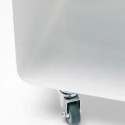 Verrijdbaar tv meubel wit - Kare Design Lounge M