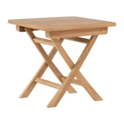 Vierkante cafetafel van teak - Lavis Kenya