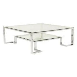 Vierkante salontafel glas - Kare Design Rush