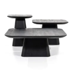 Vierkante salontafel mangohout - Eleonora Aron