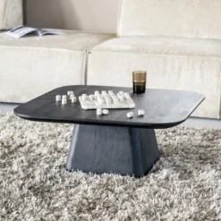 Vierkante salontafel mangohout - Eleonora Aron