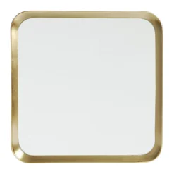 Vierkante spiegel messing - Kare Design Vincenza