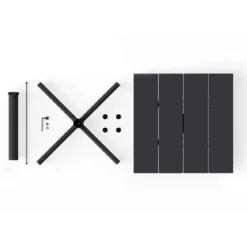 Vierkante tuintafel aluminium - Fatboy Freds Square Bistreau