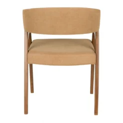 Vintage eetkamerstoel walnoot - Dutchbone Adamello