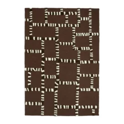 Vloerkleed met design caramel - By-Boo StripeScape
